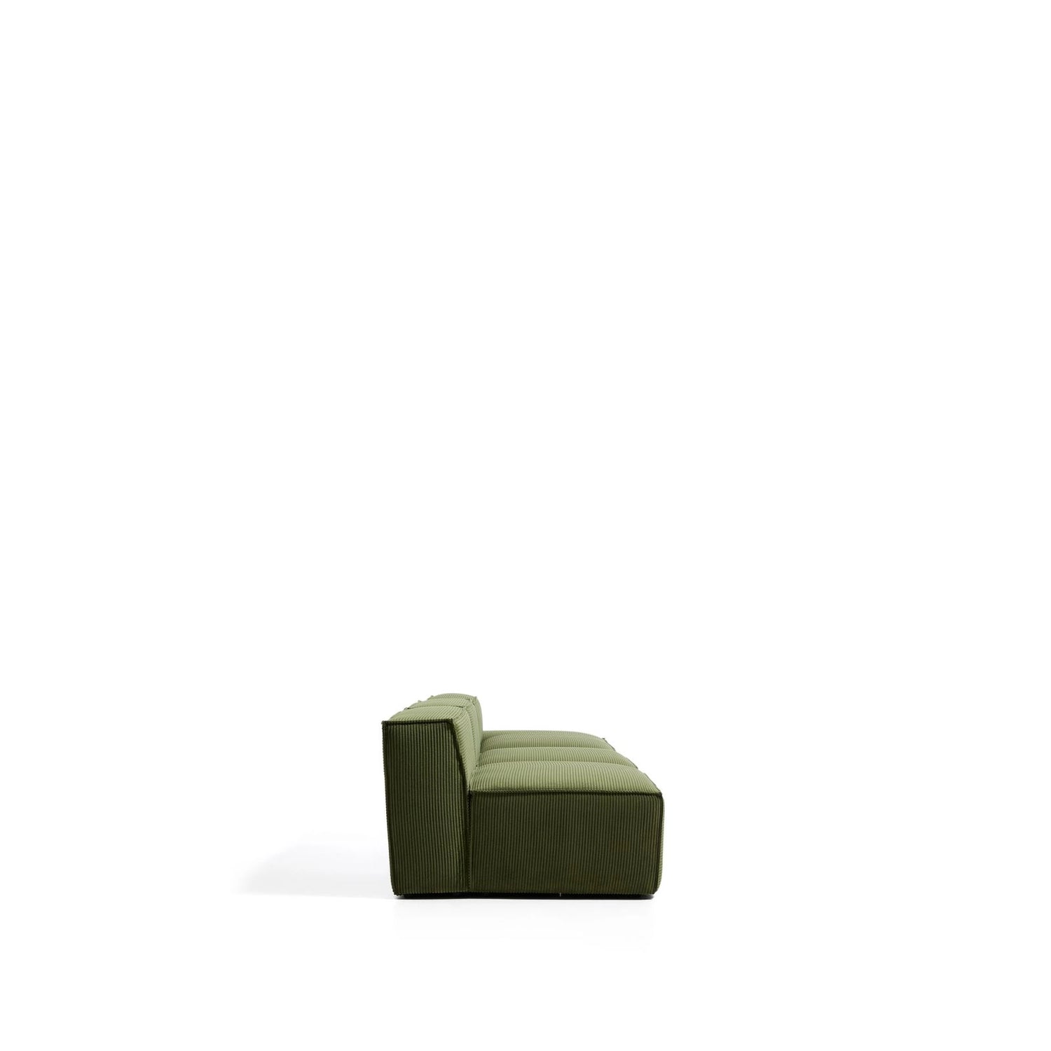 3-Sitzer-Sofa Blok mit Randmodul rechts in Cord oder Chenille, 325 cm, FSC Mix Credit von Kave Home – Bild 3
