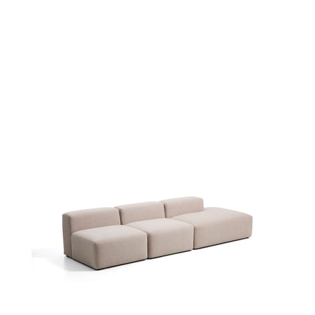 3-Sitzer-Sofa Blok mit Randmodul rechts in beiger Chenille, 325 cm, FSC Mix Credit von Kave Home – Bild 3