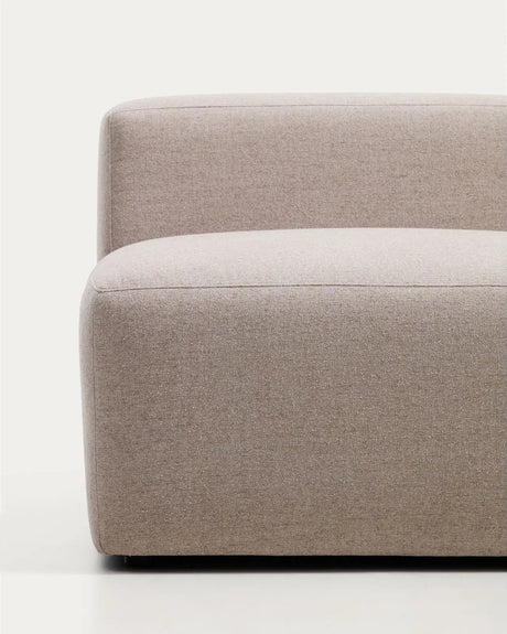 3-Sitzer-Sofa Blok mit Randmodul rechts in beiger Chenille, 325 cm, FSC Mix Credit von Kave Home – Bild 5