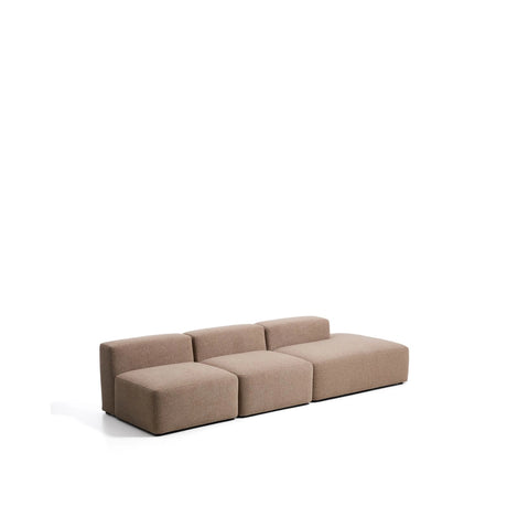 3-Sitzer-Sofa Blok mit Randmodul rechts in brauner Chenille, 325 cm, FSC Mix Credit von Kave Home – Bild 3