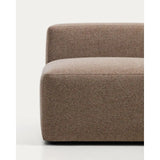 3-Sitzer-Sofa Blok mit Randmodul rechts in brauner Chenille, 325 cm, FSC Mix Credit von Kave Home – Bild 5