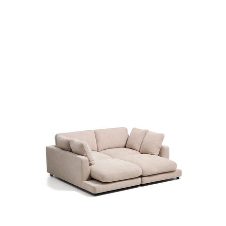 3-Sitzer-Sofa Gala aus Microbouclé mit doppelter Chaiselongue, FSC Mix Credit, 210 cm von Kave Home – Bild 3