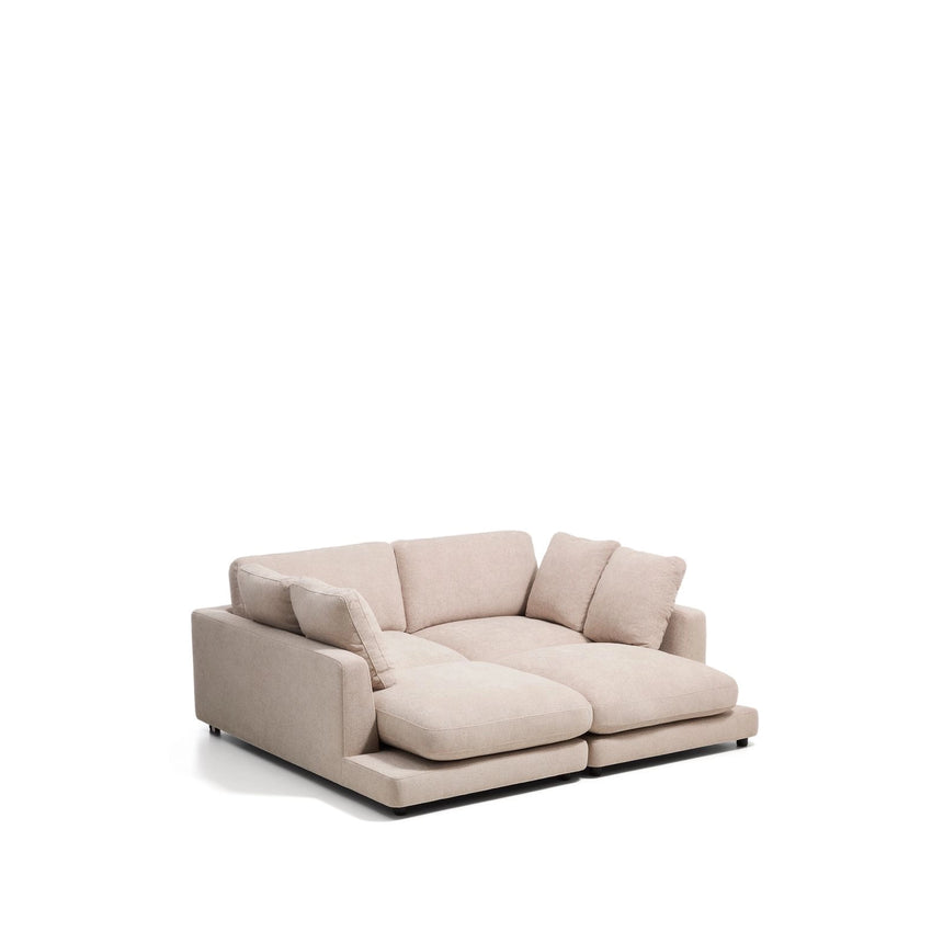 3-Sitzer-Sofa Gala aus Microbouclé mit doppelter Chaiselongue, FSC Mix Credit, 210 cm von Kave Home – Bild 3