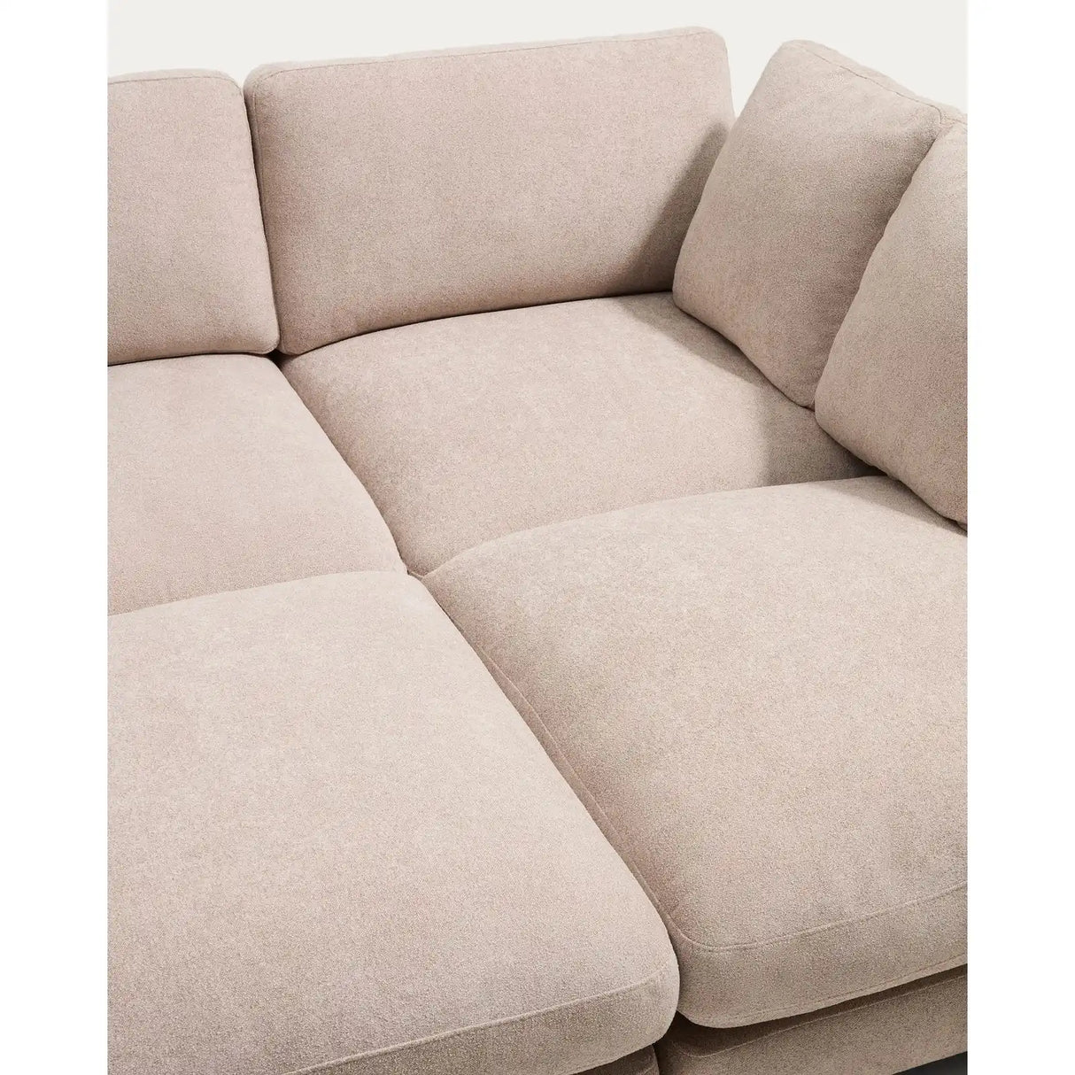 3-Sitzer-Sofa Gala aus Microbouclé mit doppelter Chaiselongue, FSC Mix Credit, 210 cm von Kave Home – Bild 6
