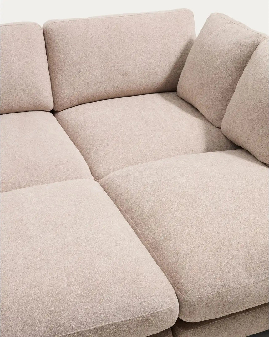 3-Sitzer-Sofa Gala aus Microbouclé mit doppelter Chaiselongue, FSC Mix Credit, 210 cm von Kave Home – Bild 6