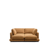 3-Sitzer-Sofa Gala aus Microbouclé mit doppelter Chaiselongue in Senfgelb, FSC Mix Credit, 210 cm von Kave Home – Bild 1