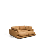 3-Sitzer-Sofa Gala aus Microbouclé mit doppelter Chaiselongue in Senfgelb, FSC Mix Credit, 210 cm von Kave Home – Bild 3