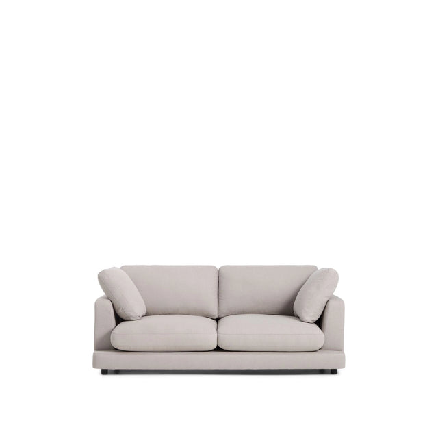 3-Sitzer-Sofa Gala aus grauem Micro-Bouclé FSC Mix Credit 210 cm von Kave Home – Produktbild 1