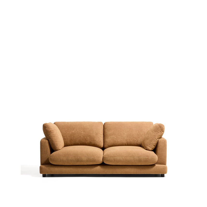 3-Sitzer-Sofa Gala aus senfgelbem Microbouclé, FSC Mix Credit, 210 cm von Kave Home – Bild 1