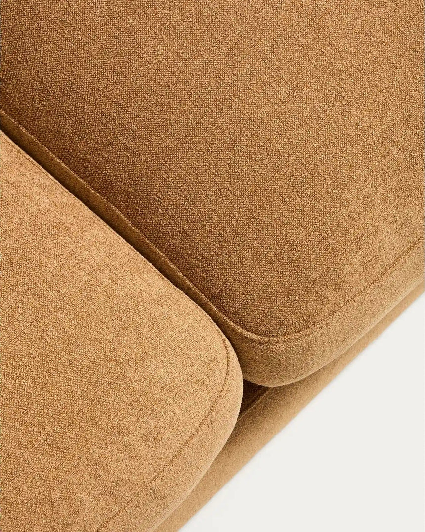 3-Sitzer-Sofa Gala aus senfgelbem Microbouclé, FSC Mix Credit, 210 cm von Kave Home – Bild 8