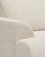 3-Sitzer-Sofa Karin in Beige mit Beinen aus massivem Buchenholz mit walnussfarbener Oberfläche 231 cm von Kave Home – Bild 5