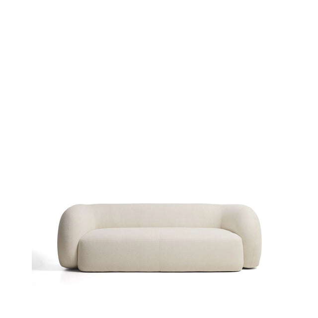 3-Sitzer-Sofa Martina aus Chenille in Ecru 246 cm FSC Mix Credit von Kave Home – Bild 1