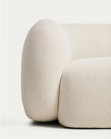 3-Sitzer-Sofa Martina aus Chenille in Ecru 246 cm FSC Mix Credit von Kave Home – Bild 6