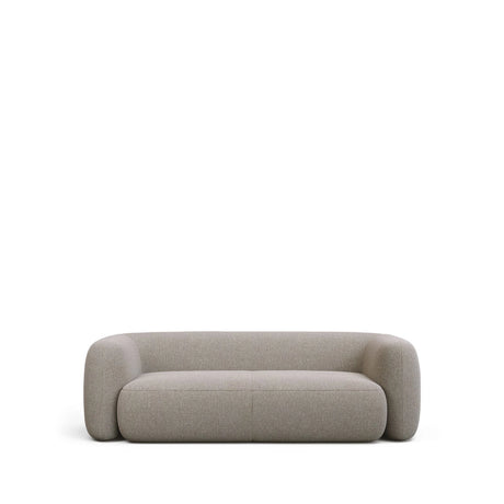 3-Sitzer-Sofa Martina in Lammfelloptik in Steinton 246 cm FSC Mix Credit von Kave Home – Produktbild 1