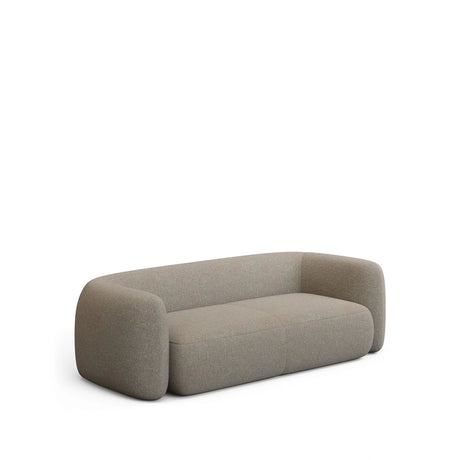 3-Sitzer-Sofa Martina in Lammfelloptik in Steinton 246 cm FSC Mix Credit von Kave Home – Produktbild 4