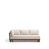 3-Sitzer-Sofa Nerano aus Aluminium in Braun, 208 cm von Kave Home – Bild 1
