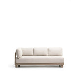 3-Sitzer-Sofa Nerano aus Aluminium in Taupe, 208 cm von Kave Home – Bild 1