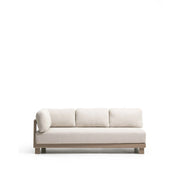 3-Sitzer-Sofa Nerano aus Aluminium in Taupe, 208 cm von Kave Home – Bild 1