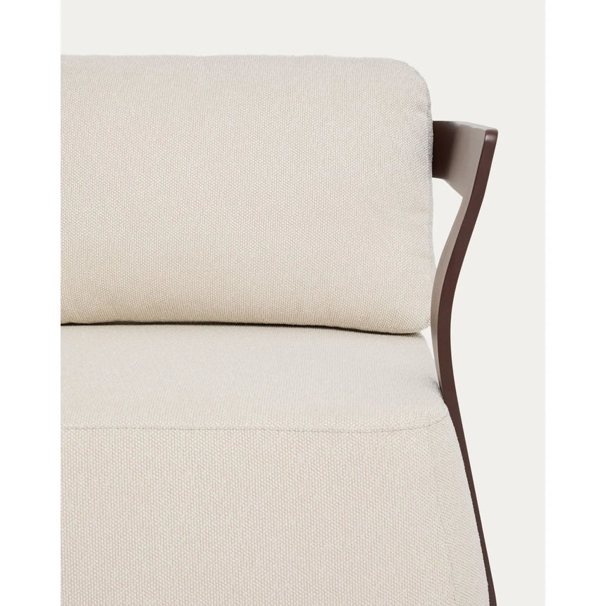 3-Sitzer Sofa Tamaris aus Aluminium in Braun, 217 cm von Kave Home – Bild 6