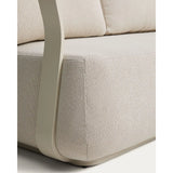 3-Sitzer Sofa Tamaris aus Aluminium in Taupe, 217 cm von Kave Home – Bild 8