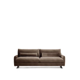3-Sitzer-Sofa Veliro aus Samt mit Stahlbeinen in schwarzer Ausführung, 240 cm FSC Mix Credit von Kave Home – Bild 1