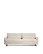 3-Sitzer-Sofa Veliro aus beiger Chenille mit schwarzen Stahlbeinen, 240 cm, FSC Mix Credit von Kave Home – Produktbild 1