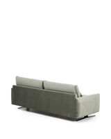 3-Sitzer-Sofa Veliro aus grünem Samt mit Stahlbeinen in schwarzer Ausführung, 240 cm, FSC Mix Credit von Kave Home – Produktbild 8