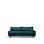 3-Sitzer-Sofa Veliro, schwer entflammbar, mit Samt und Stahlbeinen mit schwarzem Finish, 240 cm, FSC Mix Credit von Kave Home – Bild 1