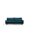 3-Sitzer-Sofa Veliro, schwer entflammbar, mit Samt und Stahlbeinen mit schwarzem Finish, 240 cm, FSC Mix Credit von Kave Home – Bild 1