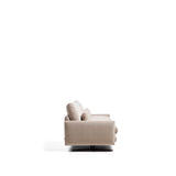 3-Sitzer-Sofa Veliro, schwer entflammbar, mit perlweißem Samt und Stahlbeinen mit schwarzem Finish, 240 cm, FSC Mix Credit von Kave Home – Bild 8