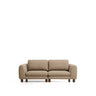 3-Sitzer Sofa Vera mit Beinen aus massivem Eschenholz mit Nussbaum-Finish, 230 cm, FSC Mix Credit von Kave Home – Bild 1
