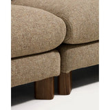 3-Sitzer Sofa Vera mit Beinen aus massivem Eschenholz mit Nussbaum-Finish, 230 cm, FSC Mix Credit von Kave Home – Bild 7