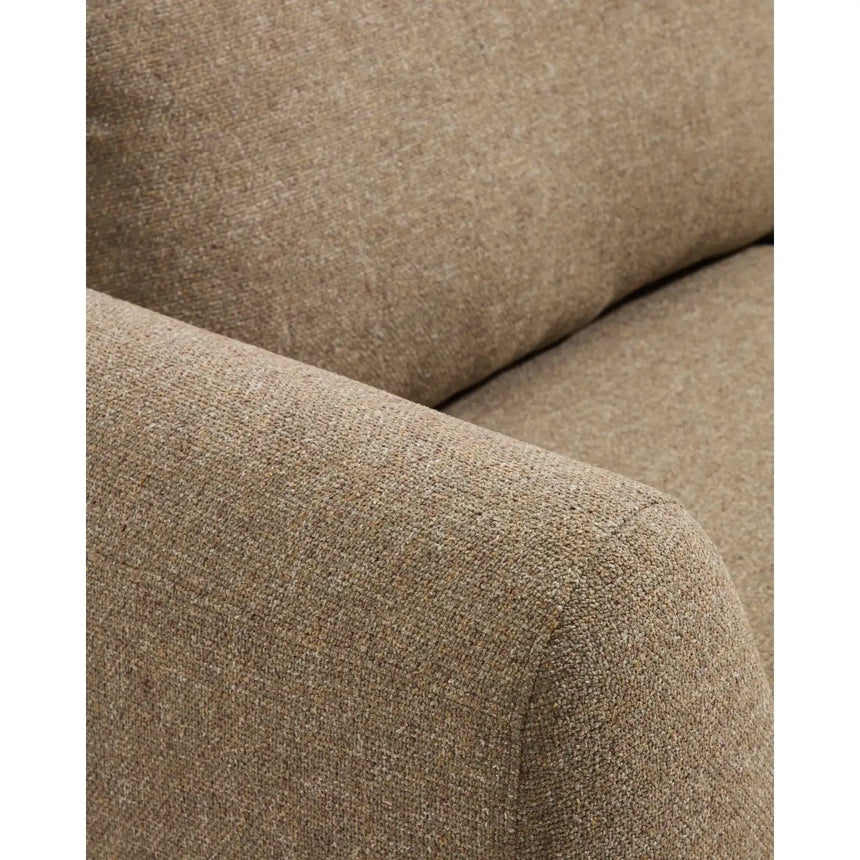 3-Sitzer Sofa Vera mit Beinen aus massivem Eschenholz mit Nussbaum-Finish, 230 cm, FSC Mix Credit von Kave Home – Bild 9