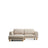 3-Sitzer Sofa Vera mit Chaiselongue links in Beige mit Beinen aus massivem Eschenholz mit natürlichem Finish, 232 cm, FSC Mix Credit von Kave Home – Bild 1