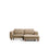 3-Sitzer Sofa Vera mit Chaiselongue rechts mit Beinen aus massivem Eschenholz mit Nussbaum-Finish, 232 cm, FSC Mix Credit von Kave Home – Bild 1