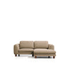 3-Sitzer Sofa Vera mit Chaiselongue rechts mit Beinen aus massivem Eschenholz mit Nussbaum-Finish, 232 cm, FSC Mix Credit von Kave Home – Bild 1