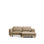 3-Sitzer Sofa Vera mit Chaiselongue rechts mit Beinen aus massivem Eschenholz mit natürlichem Finish, 232 cm, FSC Mix Credit von Kave Home – Bild 1