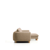 3-Sitzer Sofa Vera mit Chaiselongue rechts mit Beinen aus massivem Eschenholz mit natürlichem Finish, 232 cm, FSC Mix Credit von Kave Home – Bild 5