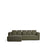 4-Sitzer-Bettsofa Marela mit Chaiselongue links in Grün, 276 cm, FSC Mix Credit von Kave Home – Bild 1
