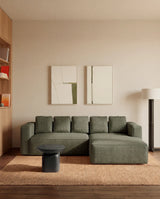 4-Sitzer Bettsofa Marela mit Chaiselongue rechts in Grün, 276 cm, FSC Mix Credit von Kave Home – Bild 2
