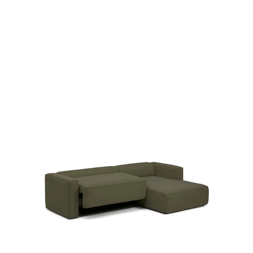 4-Sitzer Bettsofa Marela mit Chaiselongue rechts in Grün, 276 cm, FSC Mix Credit von Kave Home – Bild 5