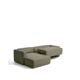 4-Sitzer-Bettsofa Marela mit aufklappbarer Chaiselongue links in Grün, 276 cm, FSC Mix Credit von Kave Home – Bild 7