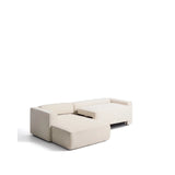 4-Sitzer-Bettsofa Marela mit aufklappbarer Chaiselongue links in ecrufarbener Chenille, 276 cm, FSC Mix Credit von Kave Home – Bild 5