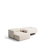 4-Sitzer-Bettsofa Marela mit aufklappbarer Chaiselongue links in ecrufarbener Chenille, 276 cm, FSC Mix Credit von Kave Home – Bild 6
