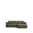 4-Sitzer-Bettsofa Marela mit aufklappbarer Chaiselongue rechts in Grün, 276 cm, FSC Mix Credit von Kave Home – Bild 1