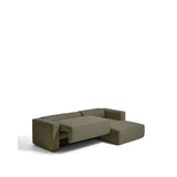 4-Sitzer-Bettsofa Marela mit aufklappbarer Chaiselongue rechts in Grün, 276 cm, FSC Mix Credit von Kave Home – Bild 8