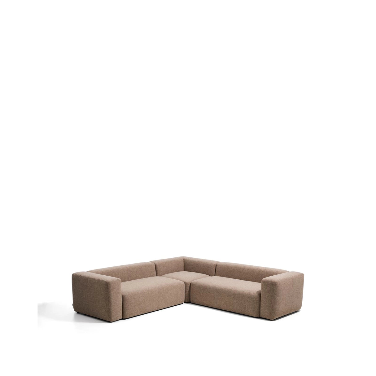 4-Sitzer-Ecksofa Blok in Chenille, 290 x 290 cm, FSC Mix Credit von Kave Home – Bild 4