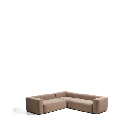 4-Sitzer-Ecksofa Blok in Chenille, 290 x 290 cm, FSC Mix Credit von Kave Home – Bild 4