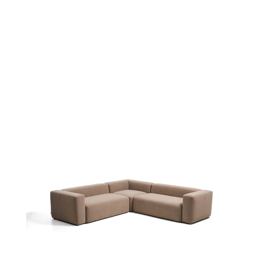 4-Sitzer-Ecksofa Blok in Chenille, 290 x 290 cm, FSC Mix Credit von Kave Home – Bild 4
