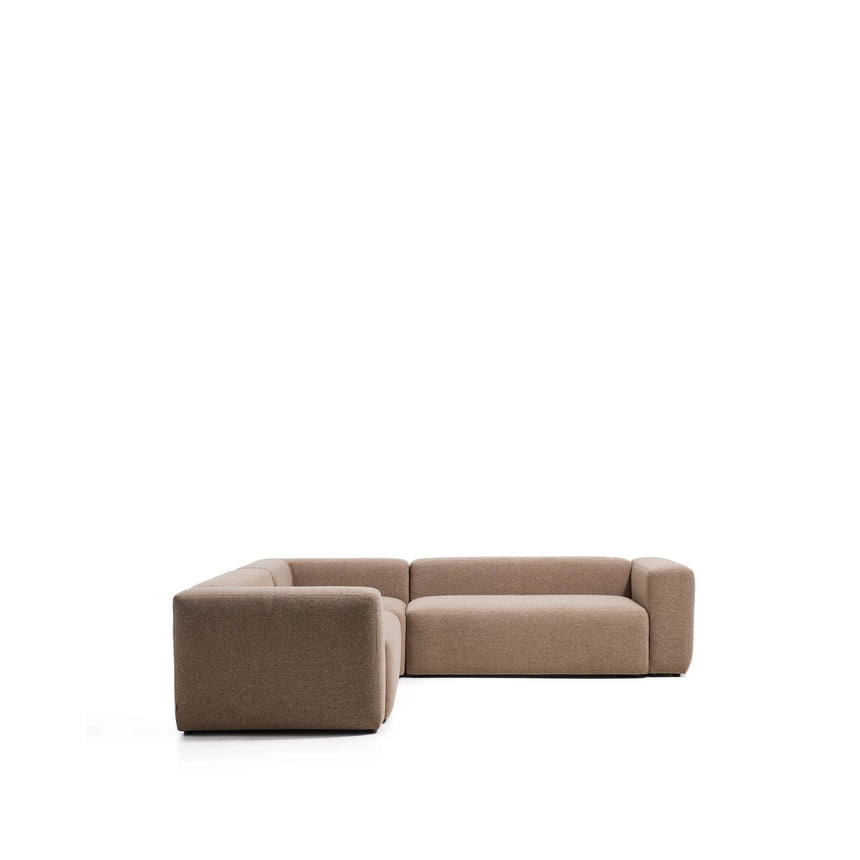 4-Sitzer-Ecksofa Blok in Chenille, 290 x 290 cm, FSC Mix Credit von Kave Home – Bild 5